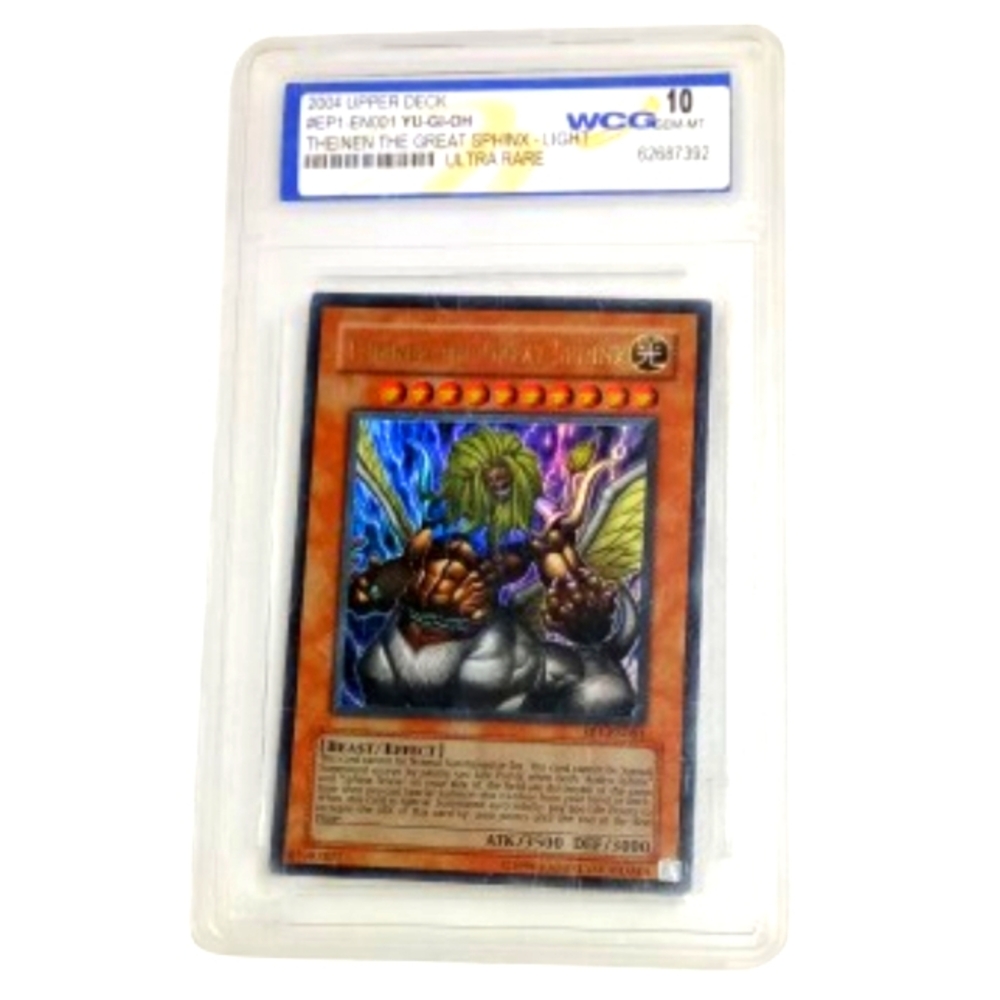 2004 Upper Deck Yu-Gi-Oh Theinen The Great SPHINX Graded GEM Mint 10